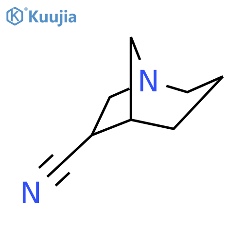 1-Azabicyclo[3.2.1]octane-6-carbonitrile(9CI) structure