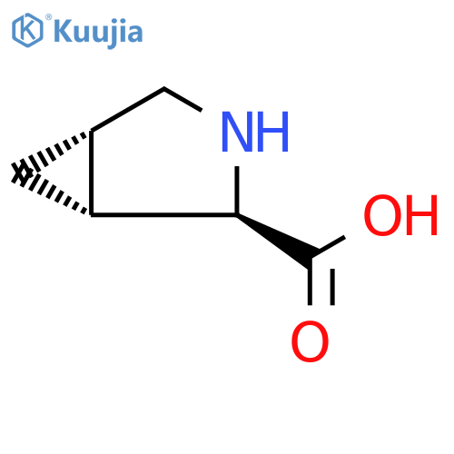 rac-(1R,2R,5S)-3-azabicyclo3.1.0hexane-2-carboxylic acid structure