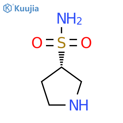 (3S)-pyrrolidine-3-sulfonamide structure