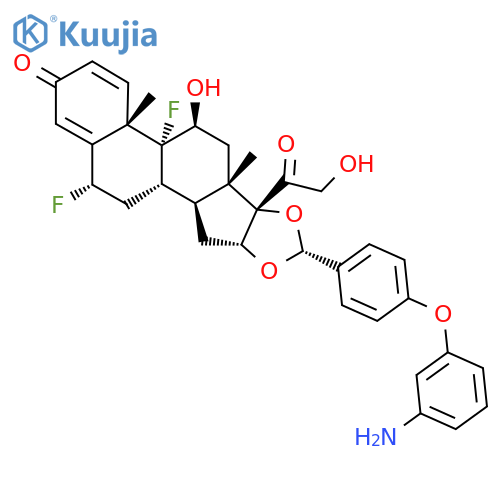 Glucocorticoid receptor agonist-2 structure
