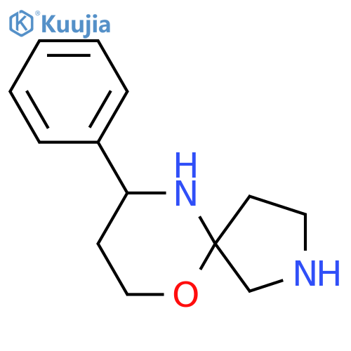 9-phenyl-6-oxa-2,10-diazaspiro4.5decane structure