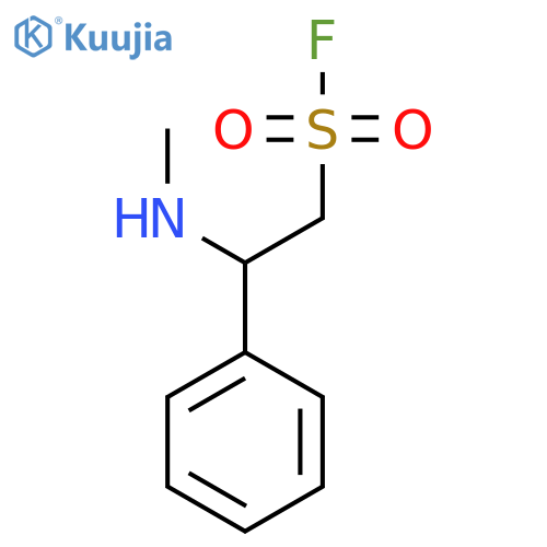 2-(methylamino)-2-phenylethane-1-sulfonyl fluoride structure