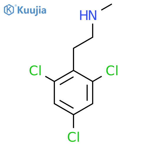 methyl2-(2,4,6-trichlorophenyl)ethylamine structure