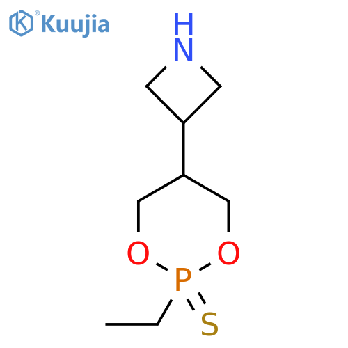 5-(azetidin-3-yl)-2-ethyl-1,3,2lambda5-dioxaphosphinane-2-thione structure