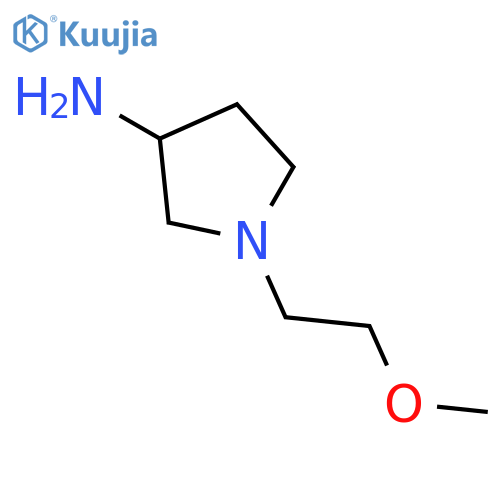 (3S)-1-(2-methoxyethyl)-3-Pyrrolidinamine structure