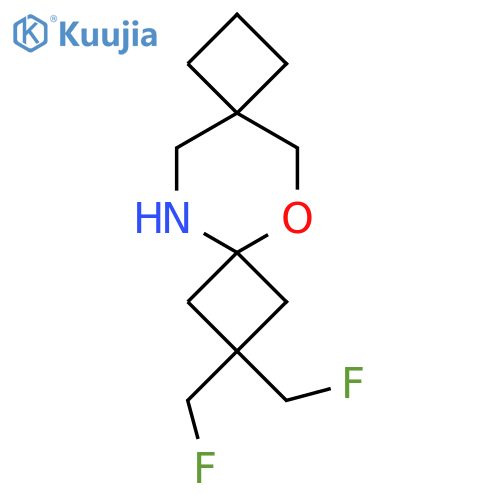 2,2-bis(fluoromethyl)-5-oxa-12-azadispiro3.2.3^{7}.2^{4}dodecane structure