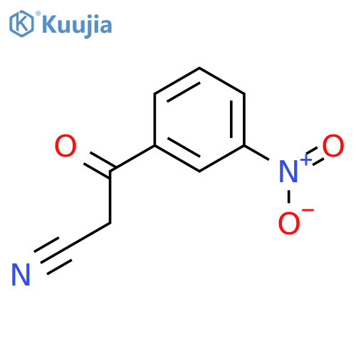 3-Nitrobenzoylacetonitrile structure