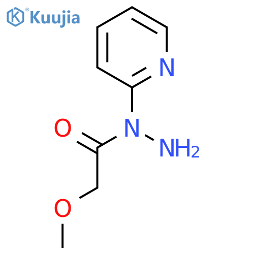 2-methoxy-N-(pyridin-2-yl)acetohydrazide structure