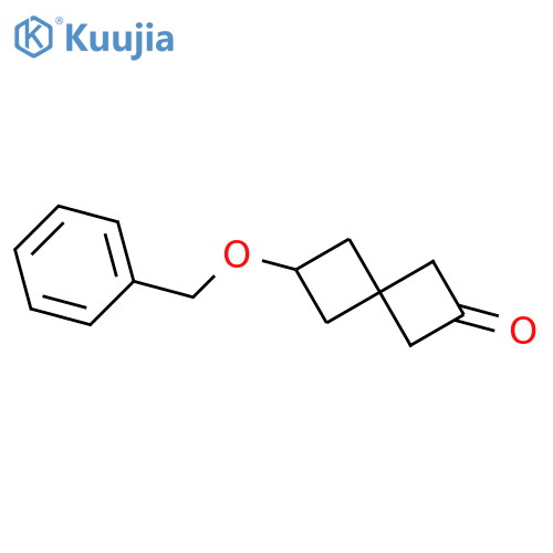 6-(benzyloxy)spiro[3.3]heptan-2-one structure