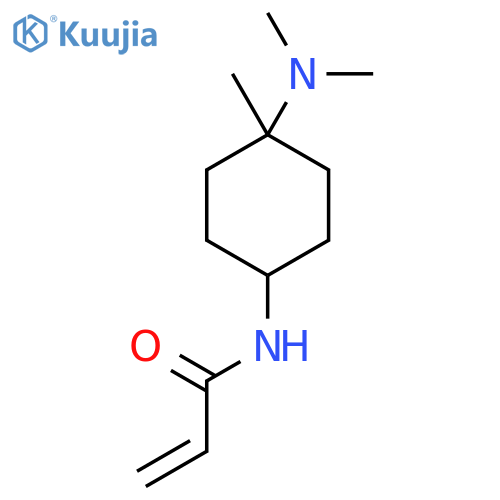 N-[4-(Dimethylamino)-4-methylcyclohexyl]prop-2-enamide structure