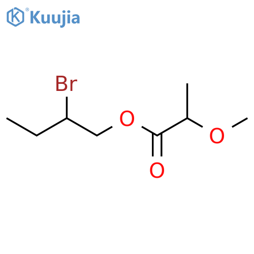 2-bromobutyl 2-methoxypropanoate structure