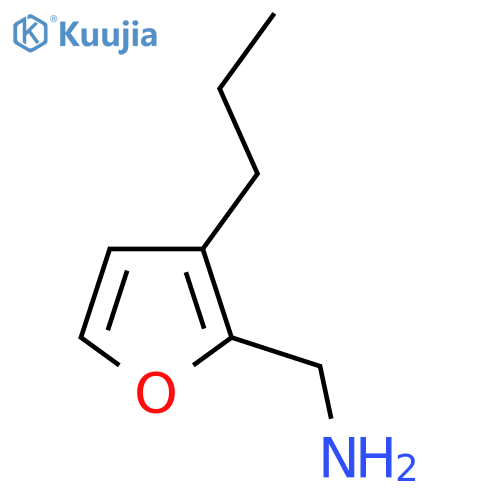 (3-propylfuran-2-yl)methanamine structure