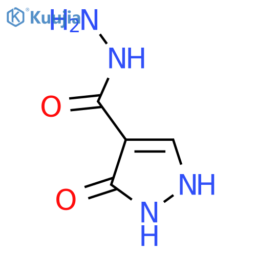 3-Hydroxy-1H-pyrazole-4-carbohydrazide structure