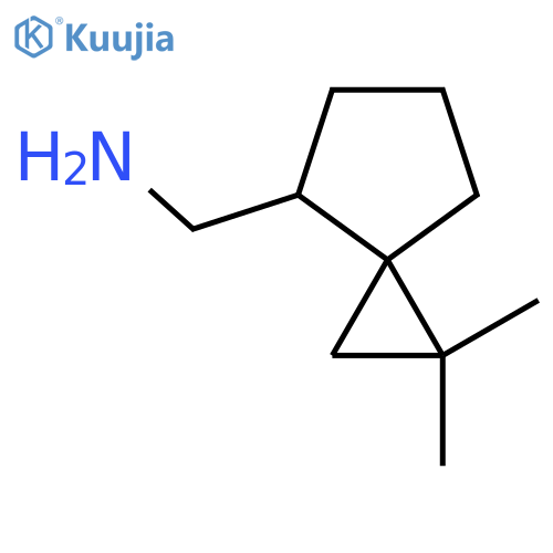 1-{1,1-dimethylspiro2.4heptan-4-yl}methanamine structure