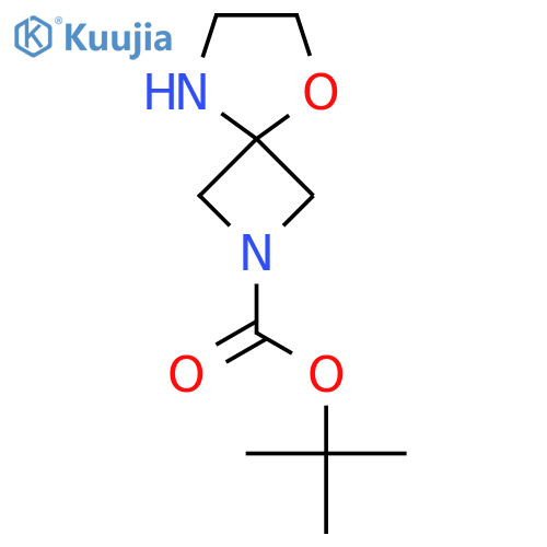 tert-butyl 5-oxa-2,8-diazaspiro3.4octane-2-carboxylate structure