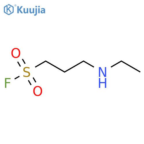 3-(ethylamino)propane-1-sulfonyl fluoride structure