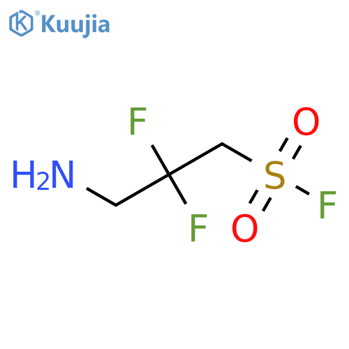 3-amino-2,2-difluoropropane-1-sulfonyl fluoride structure