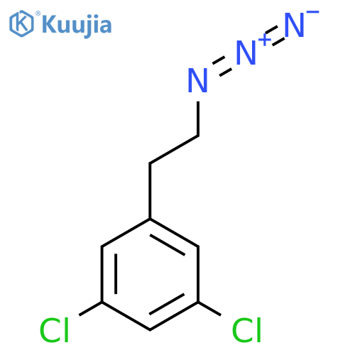 1-(2-azidoethyl)-3,5-dichlorobenzene structure