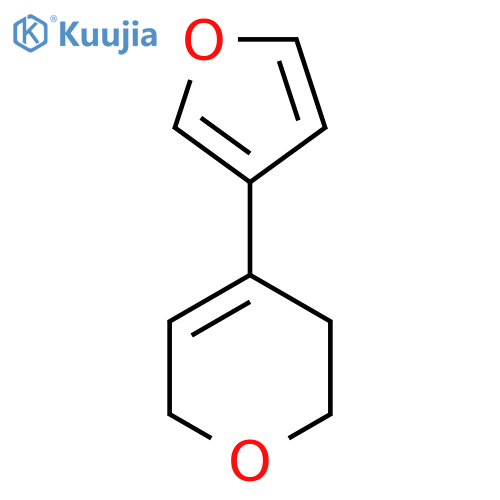 4-(furan-3-yl)-3,6-dihydro-2H-pyran structure