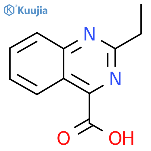 2-ethylquinazoline-4-carboxylic acid structure