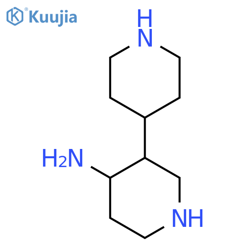 3-(piperidin-4-yl)piperidin-4-amine structure
