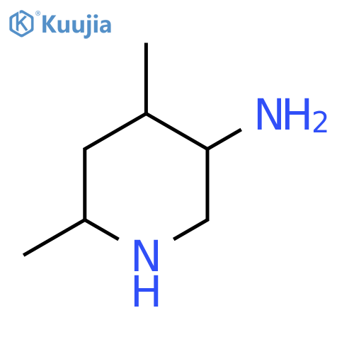 4,6-dimethylpiperidin-3-amine structure