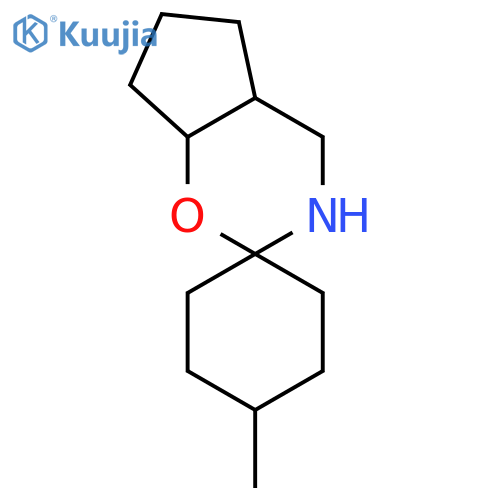 4-methyl-hexahydro-3'H-spirocyclohexane-1,2'-cyclopentae1,3oxazine structure