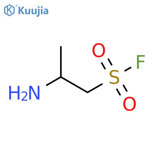 2-aminopropane-1-sulfonyl fluoride structure