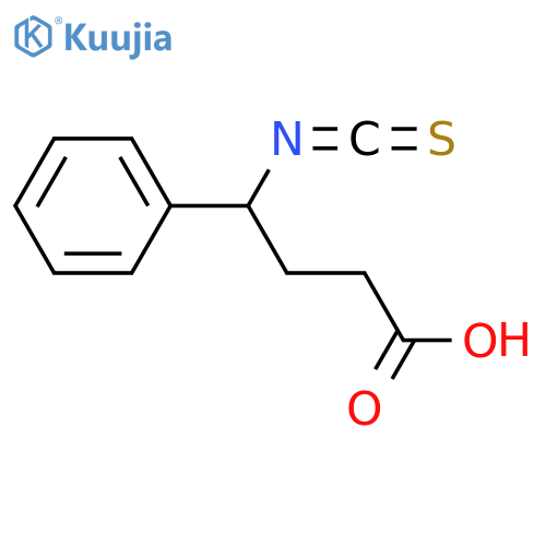 4-isothiocyanato-4-phenylbutanoic acid structure