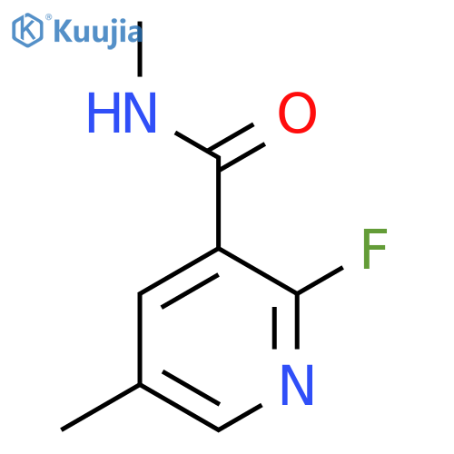 2-Fluoro-N,5-dimethylnicotinamide structure