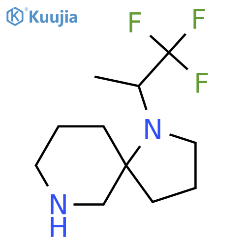 1-(1,1,1-trifluoropropan-2-yl)-1,7-diazaspiro4.5decane structure