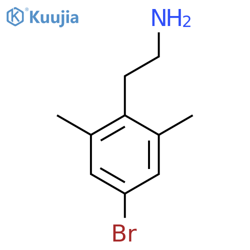 2-(4-bromo-2,6-dimethylphenyl)ethan-1-amine structure