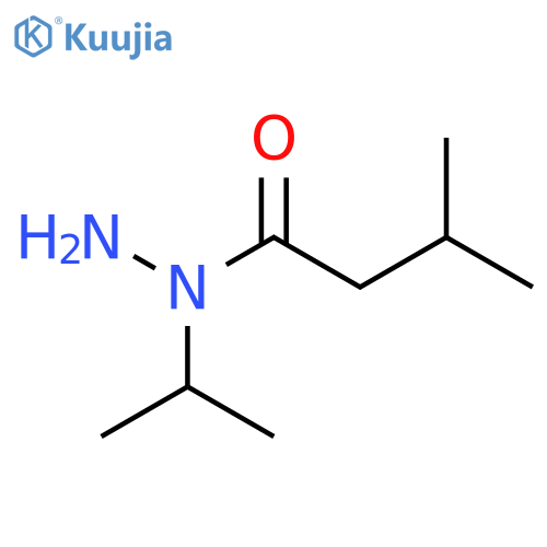 3-methyl-N-(propan-2-yl)butanehydrazide structure