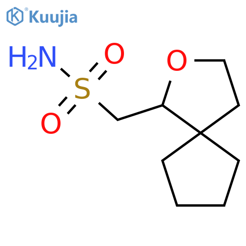 {2-oxaspiro4.4nonan-1-yl}methanesulfonamide structure