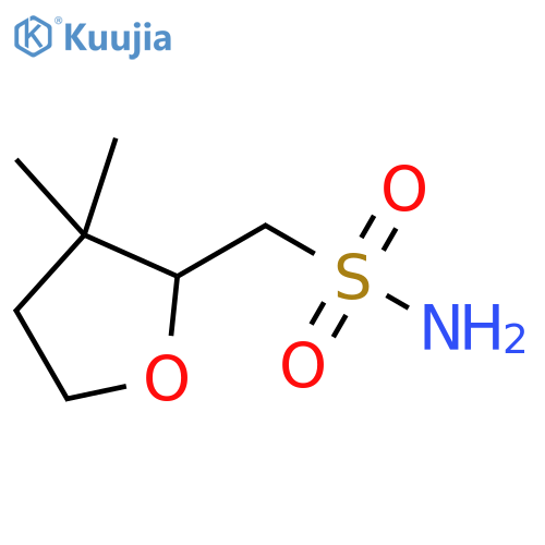 (3,3-dimethyloxolan-2-yl)methanesulfonamide structure