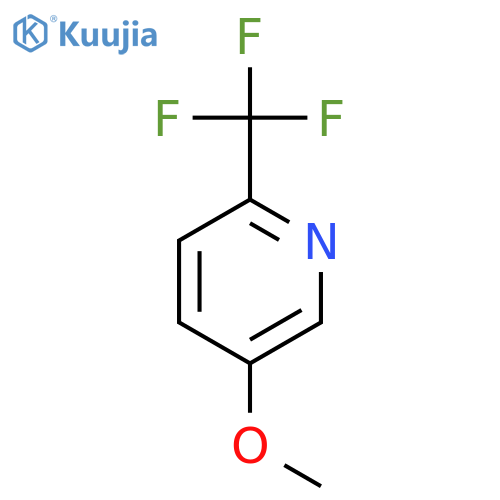5-Methoxy-2-(trifluoromethyl)pyridine structure
