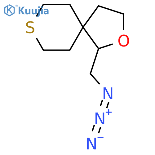 1-(azidomethyl)-2-oxa-8-thiaspiro4.5decane structure