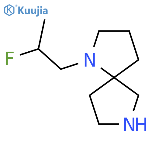 1-(2-fluoropropyl)-1,7-diazaspiro4.4nonane structure