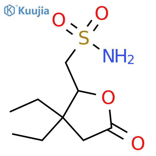 (3,3-diethyl-5-oxooxolan-2-yl)methanesulfonamide structure