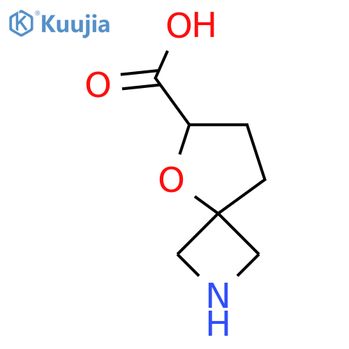 5-oxa-2-azaspiro3.4octane-6-carboxylic acid structure