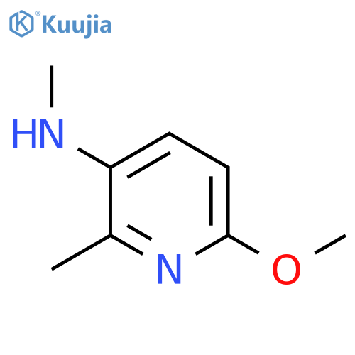 6-methoxy-N,2-dimethylpyridin-3-amine structure