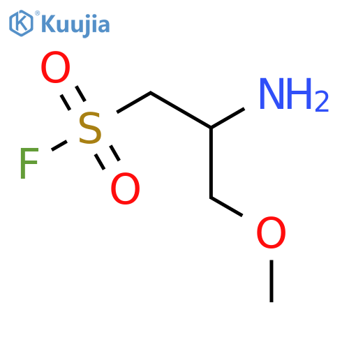 2-Amino-3-methoxypropane-1-sulfonyl fluoride structure