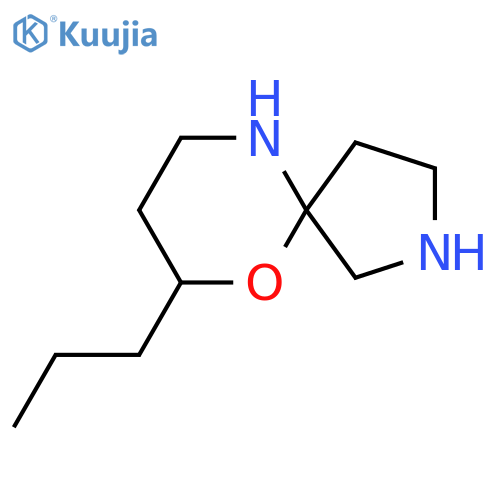 7-propyl-6-oxa-2,10-diazaspiro4.5decane structure