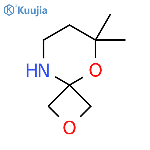 6,6-dimethyl-2,5-dioxa-9-azaspiro3.5nonane structure