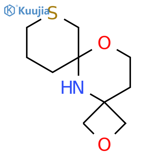 2,12-dioxa-8-thia-5-azadispiro3.1.5^{6}.3^{4}tetradecane structure