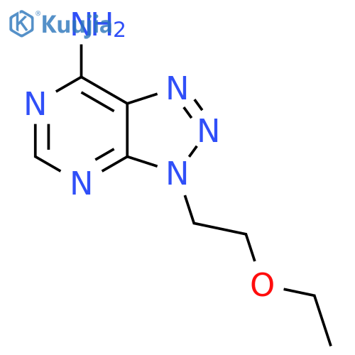 3-(2-ethoxyethyl)-3H-1,2,3triazolo4,5-dpyrimidin-7-amine structure