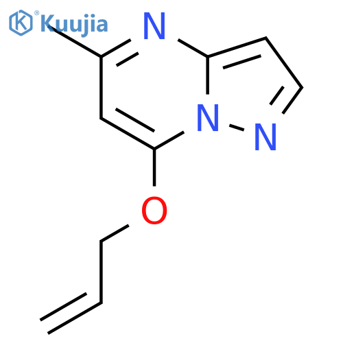 5-Methyl-7-(prop-2-en-1-yloxy)pyrazolo[1,5-a]pyrimidine structure