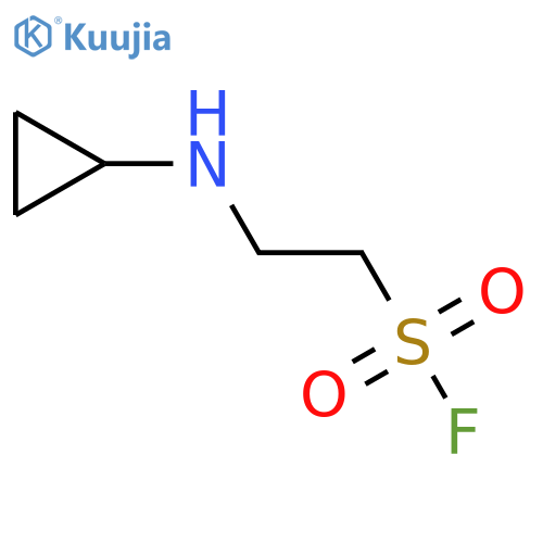 2-(cyclopropylamino)ethane-1-sulfonyl fluoride structure