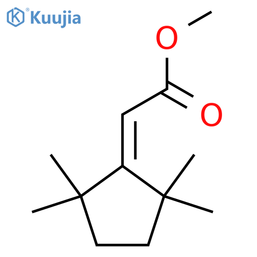 methyl 2-(2,2,5,5-tetramethylcyclopentylidene)acetate structure