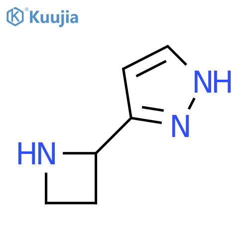 3-(azetidin-2-yl)-1H-pyrazole structure